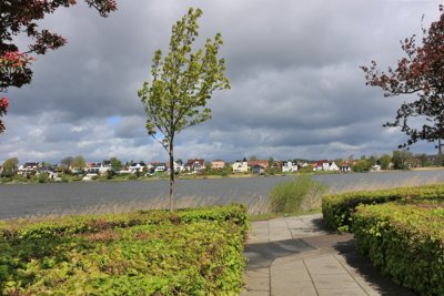 Silkeborg in a windy day