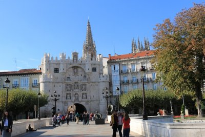 Burgos. Puerta de Santa Maria