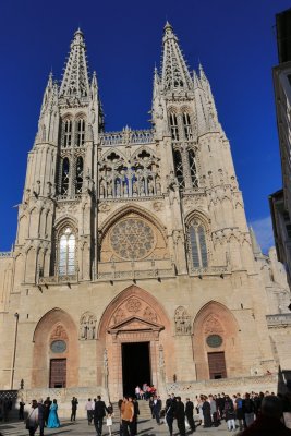 Burgos Cathedral. Main Faade