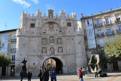 Burgos. Puerta de Santa Maria