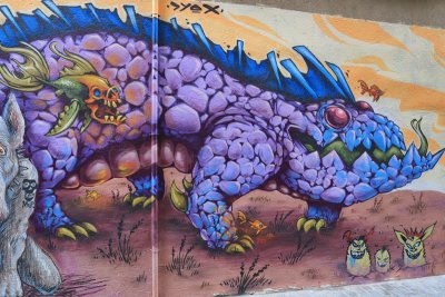 Mural en una Calle de Valencia