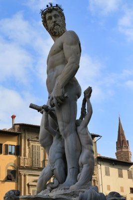 Firenze. Fontana del Nettuno