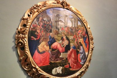 Adorazioni dei Magi. Domenico Bigordi (Ghirlandaio) Galleria degli Uffizi
