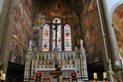Firenze. Basilica di Santa Maria Novella. Capella di Tornabuoni