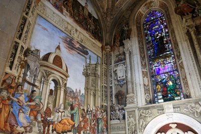 Firenze. Basilica di Santa Maria Novella. Capele Strozzi