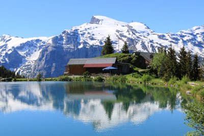 Engelberg. Hrzlisee