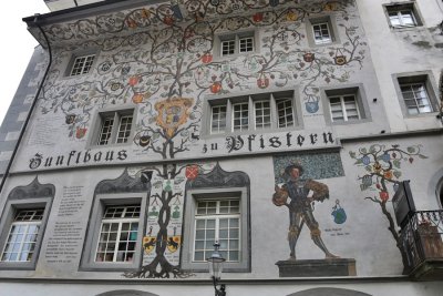 Luzern. Zunftrestaurant Pfistern