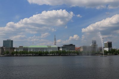 Hamburg. Binnenalster