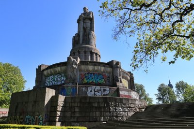 Hamburg. Bismarck-Denkmal