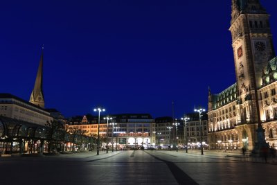 Hamburg. Rathausmarkt