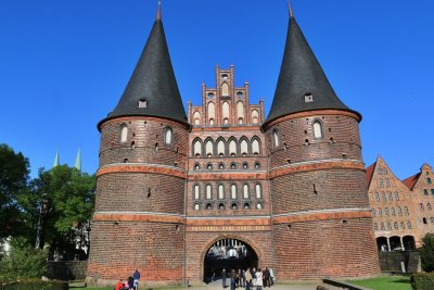 Lbeck. Holstentor