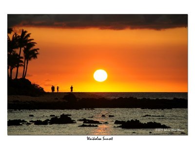 Waikoloa Sunset in November
