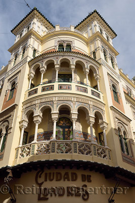 Ciudad de Londres City of London building at Calle Cuna and Cerrajeria Seville Spain