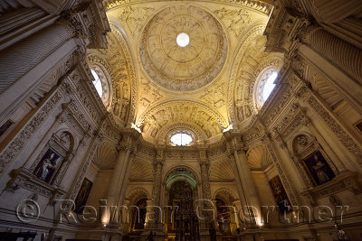 Main Sacristy dome ceiling in Saint Mary of the See Cathedral Seville