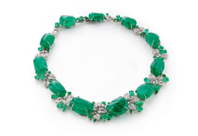 VAN ESSER EMERALD NECKLACE