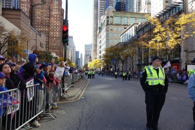 Looking south on Michigan Ave