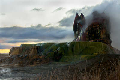 Fly Geyser, Nevada