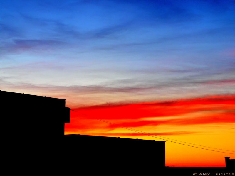 Sunset twilight