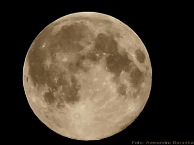 Super Moon - Full Moon, August 10, 2014