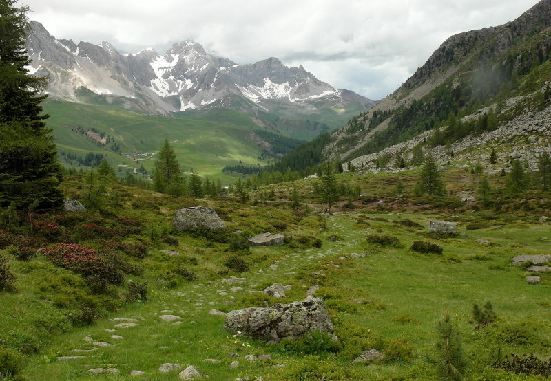 a small mountain valley