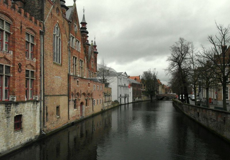 een kanaal in Brugge