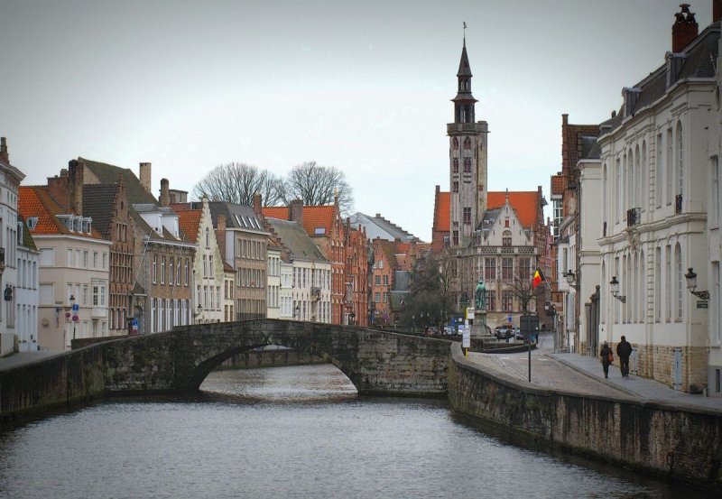 de grachten van Brugge