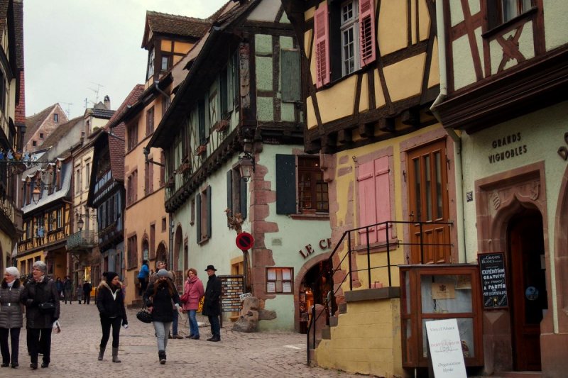 une promenade  Riquewihr