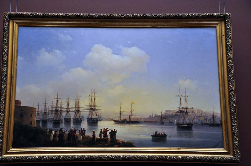 Ivan Aivazovsky - A Russian squadron on the Sebastopol roadstead (1846) - 9239