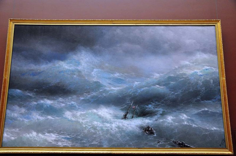 Ivan Aivazovsky - The Wave (1889) - 9245