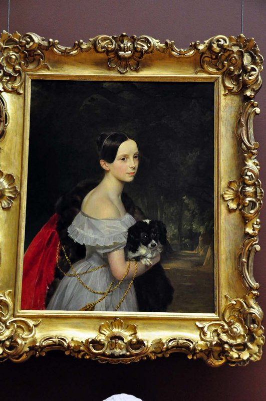 Karl Briullov - Portrait of Ulyana Smirnova (1830) - 9254