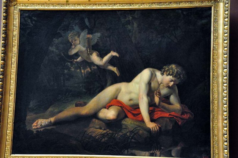 Karl Briullov - Narcissus looking into the water (1819) - 9266