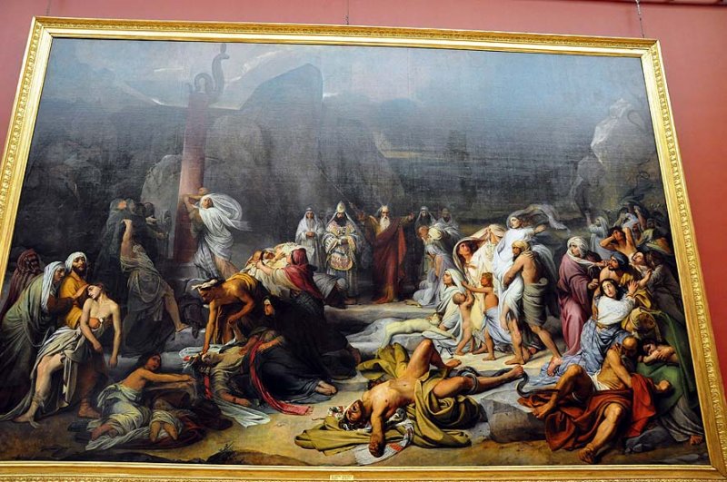 Fidelio Bruni (1799-1875) - The brazen serpent - 9292