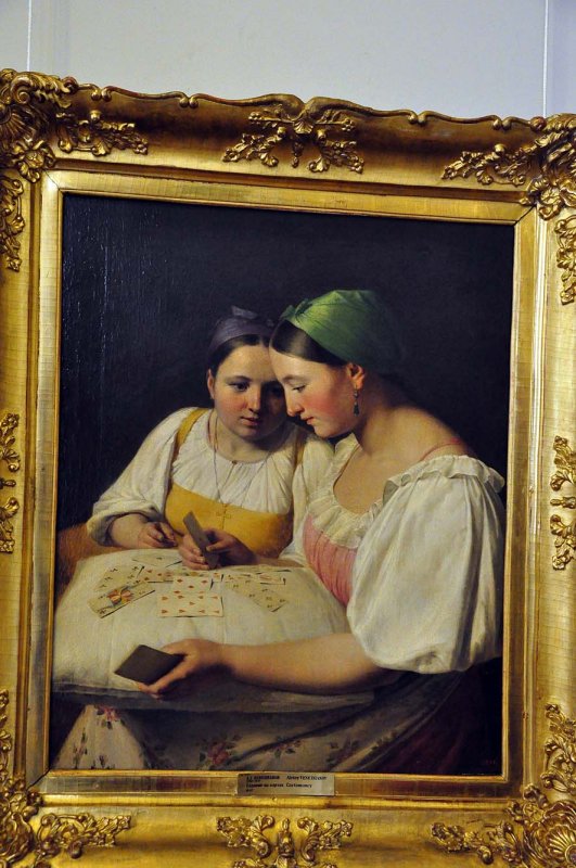 Alexey Venetsianov  - Cartomancy (1842) - 9311