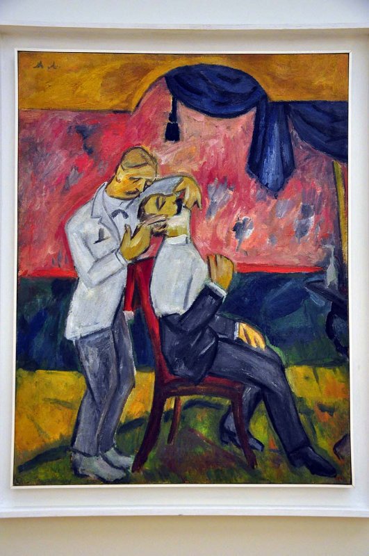 Mikhail Larionov - Barber (1907) - 9678