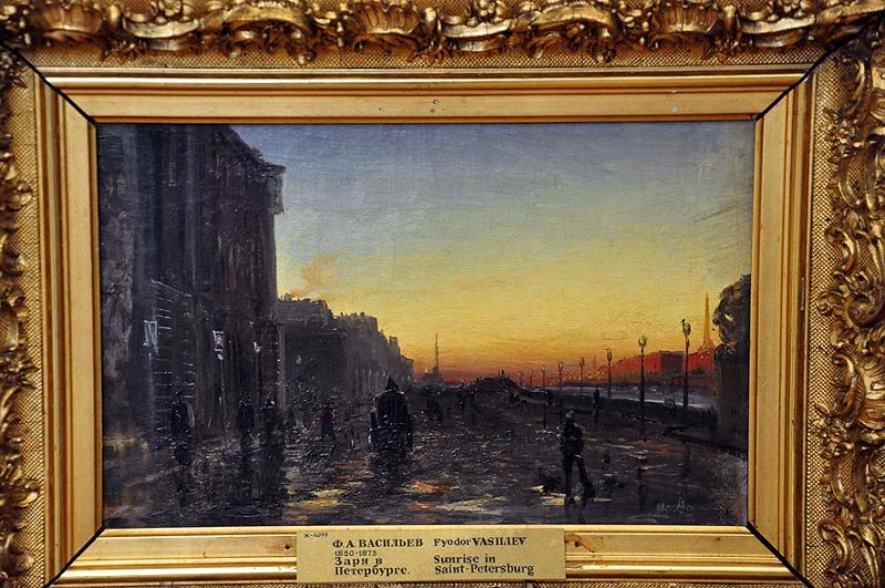 Fyodor Vasiliev - Sunrise in St Petersburg - 9377