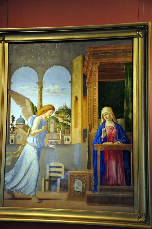 Giovani Battista Cima da Conegliano (1459/1460 - 1517/1518)- The Annunciation - 0573
