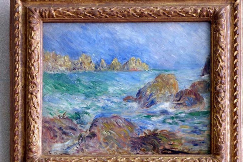 Pierre Auguste Renoir - Marine, Guernesey (1883) - Muse dOrsay - 2036
