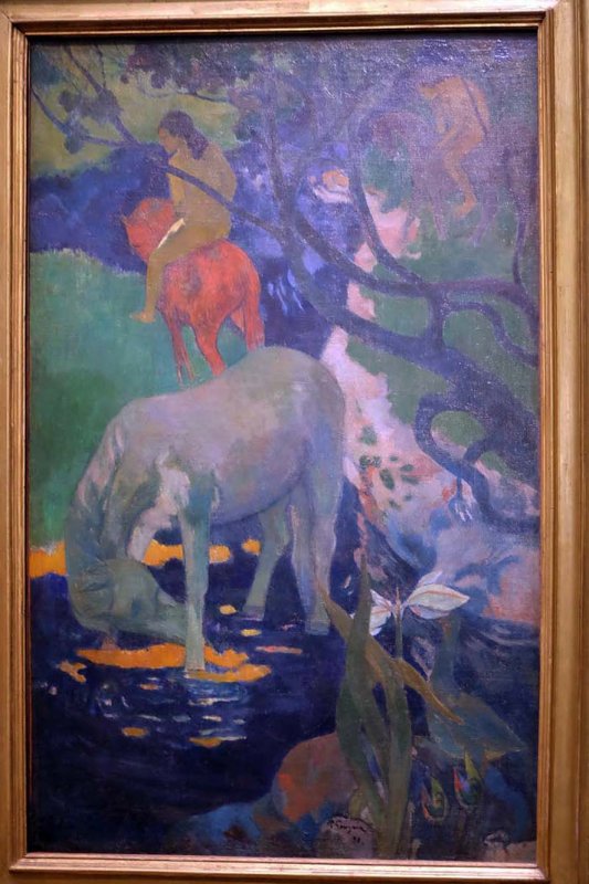 Paul Gauguin - Le cheval blanc, 1898 - Muse dOrsay - 2068