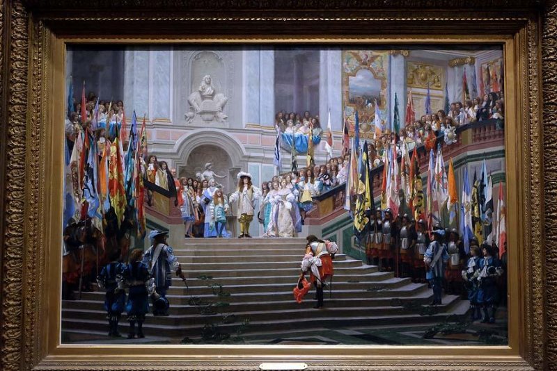 Jean-Lon Grme - Rception du Grand Cond par Louis XIV (Versailles, 1674) - 1878 - Muse dOrsay - 2102