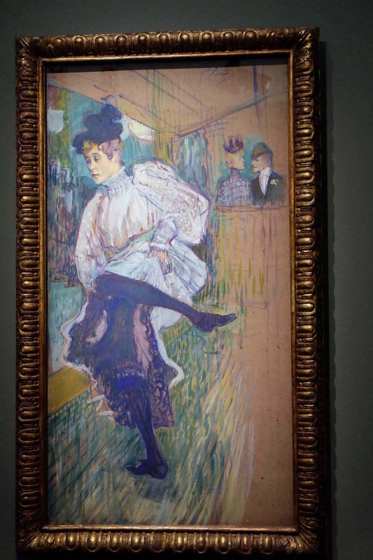 Henri de Toulouse-Lautrec - Jane Avril dansant, 1892 - Muse dOrsay - 2087