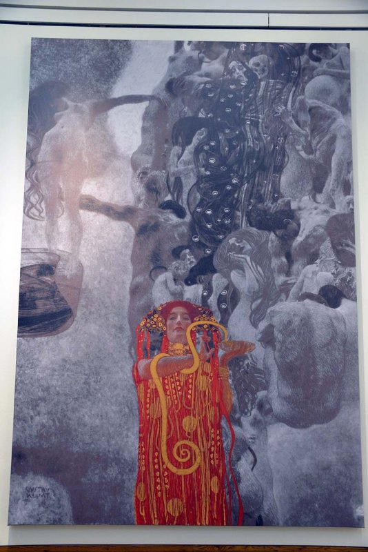 Gustav Klimt - Jurisprudence, University of Vienna, 1903 (reproduction) - Leopold Museum, Vienna - 4961