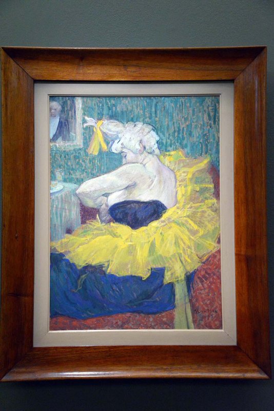 Henri de Toulouse-Lautrec - Clownesse Cha-U-Kao (1895) - Muse dOrsay - 3149