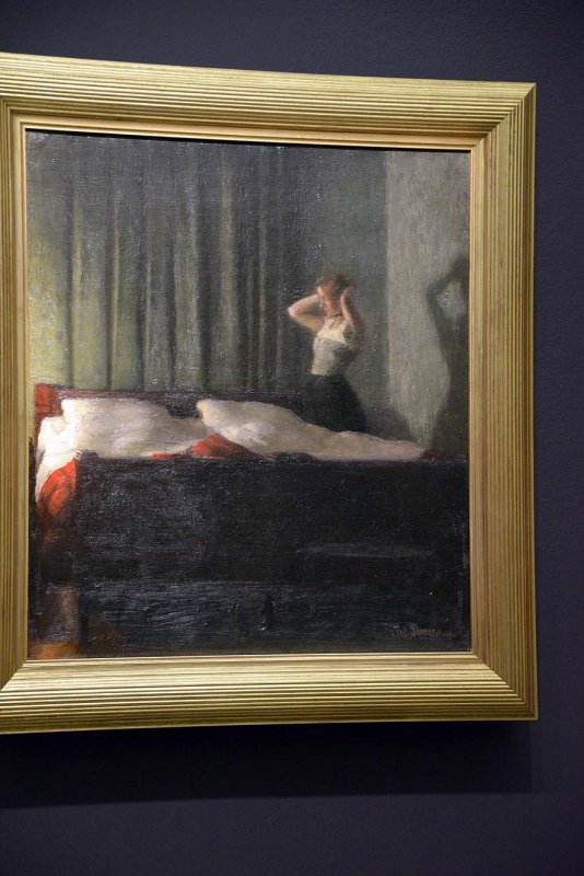 Julius Paulsen - Dans la chambre  coucher, ou Intrieur, la toilette (1900) - Muse dOrsay - 3162