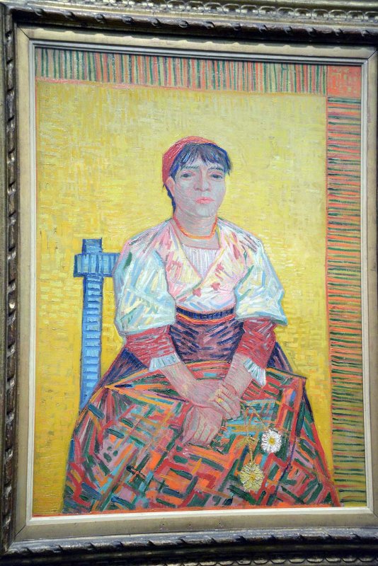 Vincent van Gogh - LItalienne (1887) - Muse dOrsay - 3217