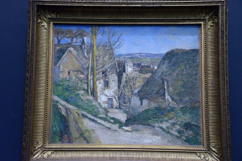 Paul Czanne - La maison du pendu  Auvers sur Oise (1873) - Muse dOrsay - 3477