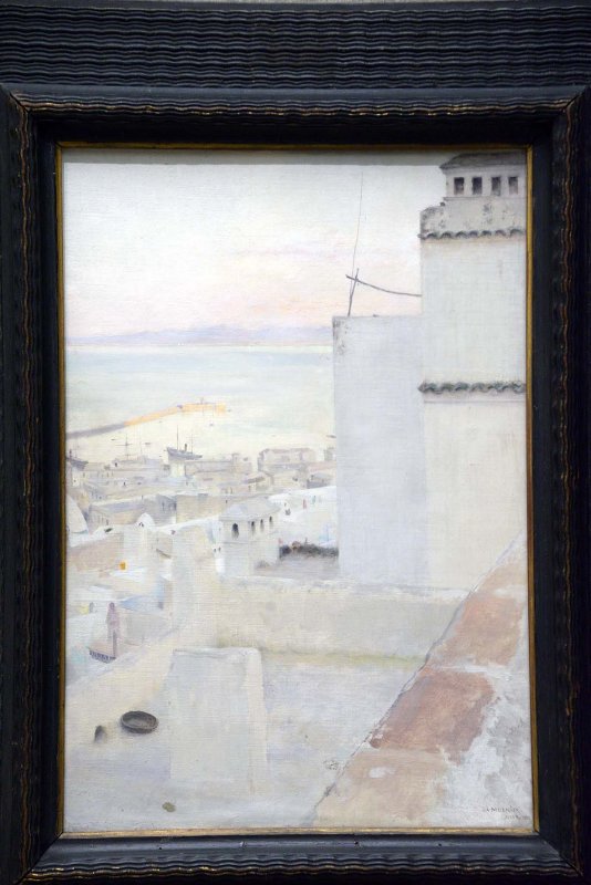 Jules-Alexis Muenier - Le port dAlger (1888) - Muse dOrsay - 3594