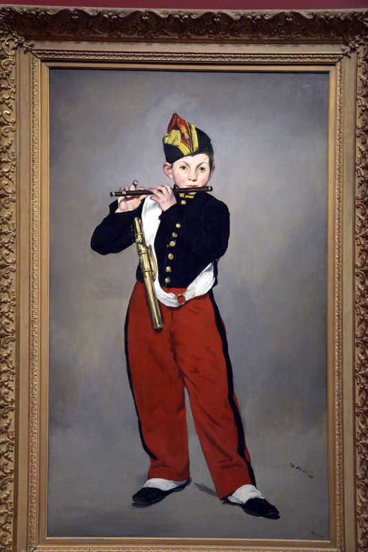 Edouard Manet - Le fifre, 1866 - Muse dOrsay - 3630