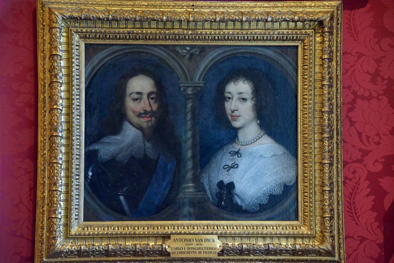 Antonio van Dyck - Carlo I dInghilterra ed Enrichetta di Francia - Palatine Gallery, Pitti Palace - 6741