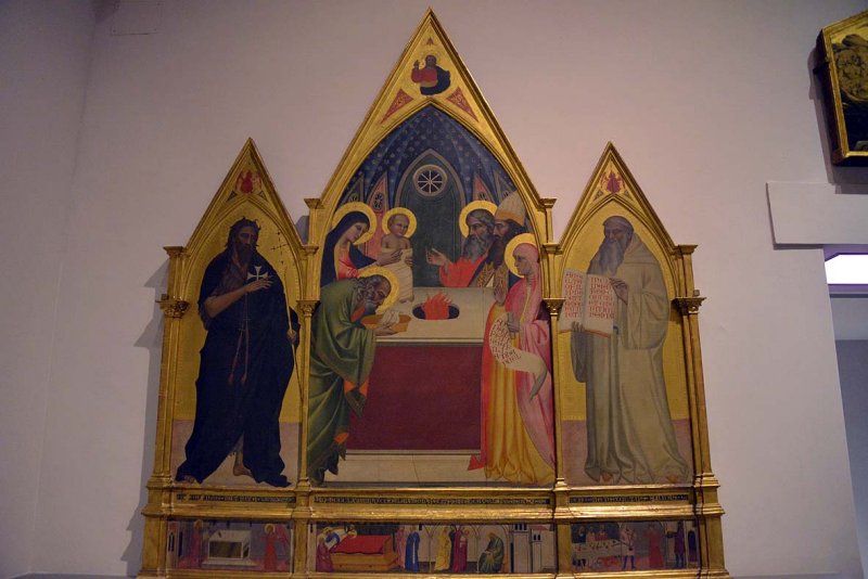 Giovanni del Bondio - Presentation of Jesus at the Temple (1364) - Accademia Gallery, Florence - 7229