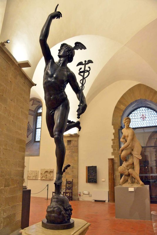 Giambologna (1529-1608) - Flying Mercure  - Bargello National Museum - Florence - 8107
